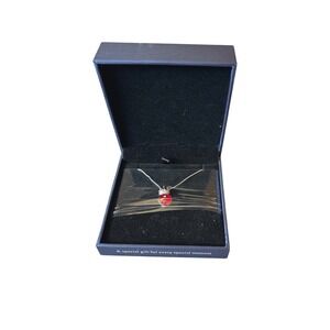 New CDE Princess Queen Crown Daughter Niece Teen‎ Girl Red Heart Necklace